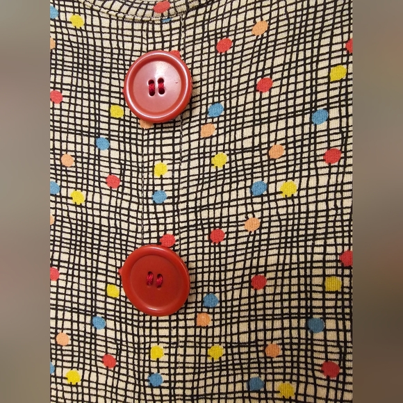 NWOT Effies Heart Colorful Sleeveless Dress | SZ large - Picture 4 of 6